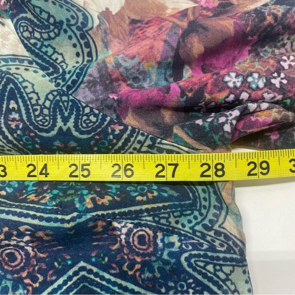 Soft Surroundings Women’s long Sleeve Tunic 3X Key Hole Button Front Pleats - Picture 6 of 12